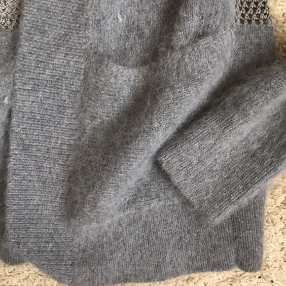 AllSaints fuzzy and netted cardigan. - Picture 2 of 4